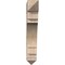 Ekena Millwork Merced Arts & Crafts Smooth Bracket, Douglas Fir, 5 1/2"W x 30"D x 34"H BKT06X30X34MRC03SDF - alternate 4